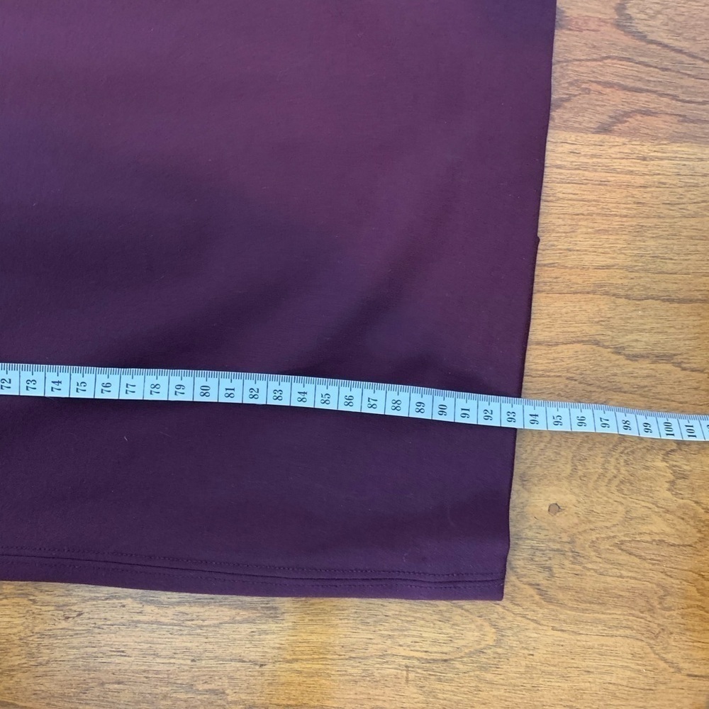 Babaton Giovanni Off The Shoulder Dress Bodycon Plum Purple Size 4 Aritzia - Picture 6 of 10